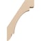 Ekena Millwork 3-inch W x 8-inch D x 12-inch H Aspen Rough Cedar Woodgrain TimberThane Knee Brace, Primed BRCUR03X08X12ASPRCPR - alternate 4